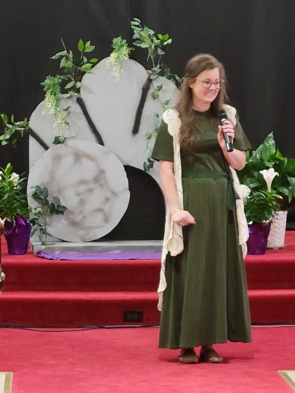 Easter celebration at Rock Ministries church Janesville Wisconsin