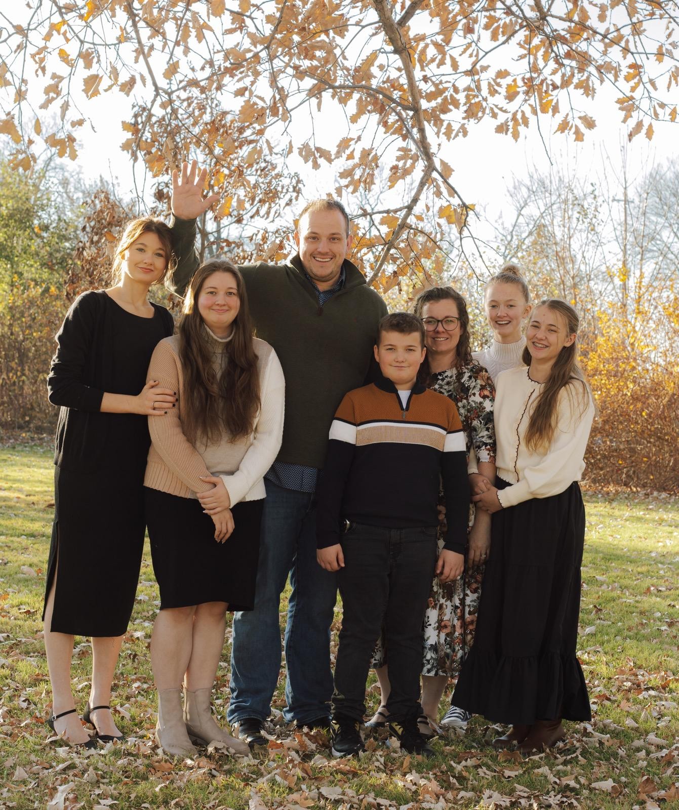 Pastor Josh Stone and family - Louise and children - Rock Ministries Janesville WI
