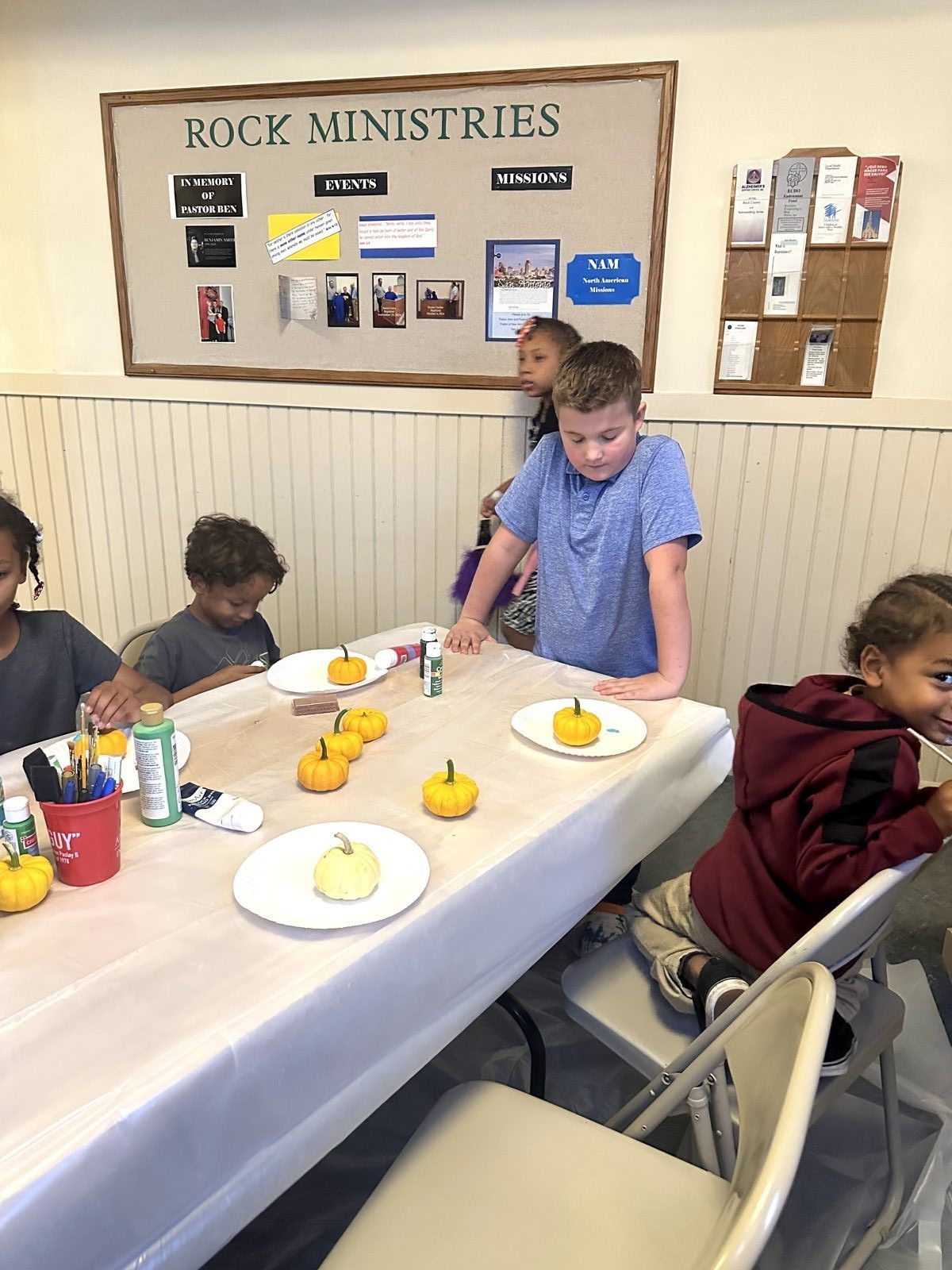 Community outreach at Rock Ministries Apostolic church